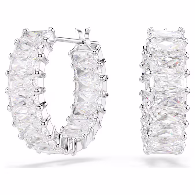 Matrix hoop earrings